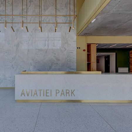 Brooklyn Studio - Aviatiei Park - Netflix - Parking Bukares Bagian luar foto