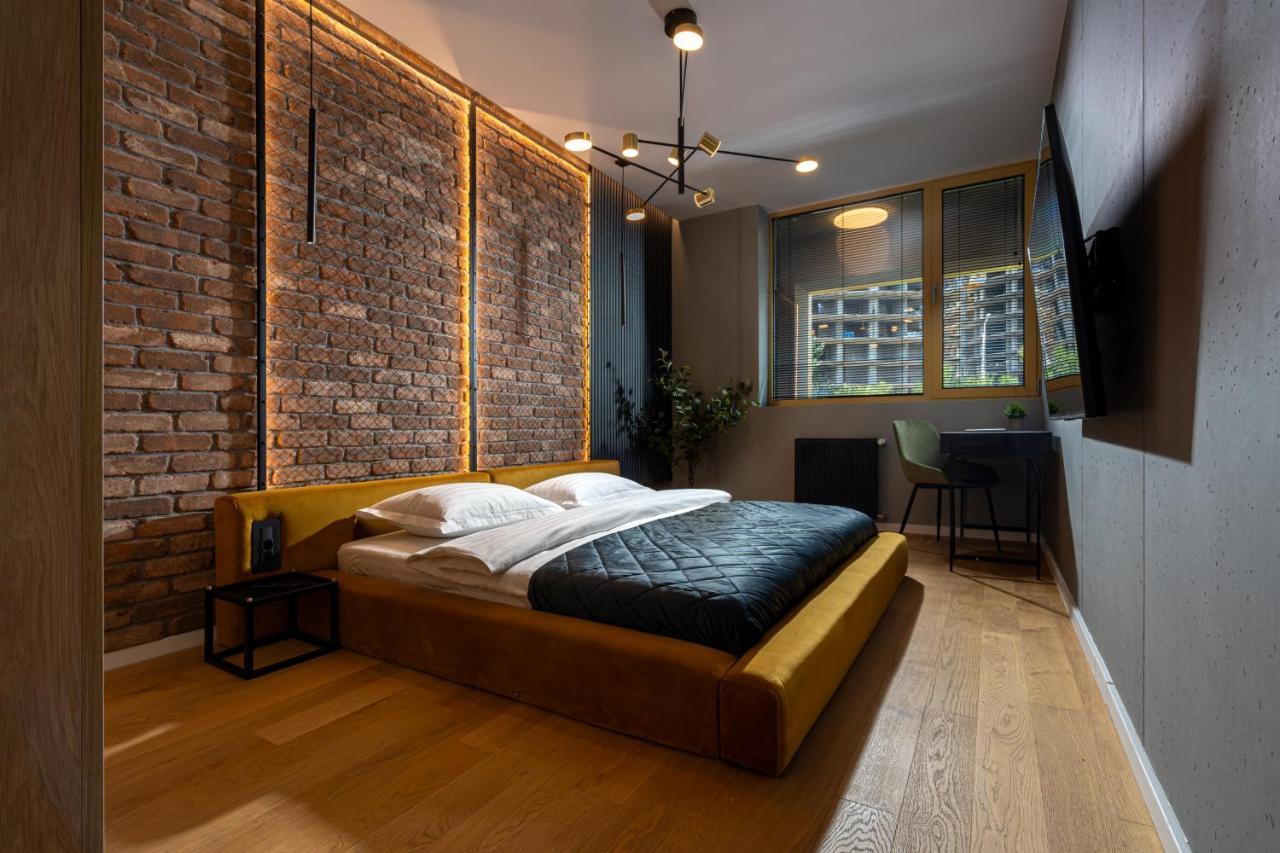 Brooklyn Studio - Aviatiei Park - Netflix - Parking Bukares Bagian luar foto