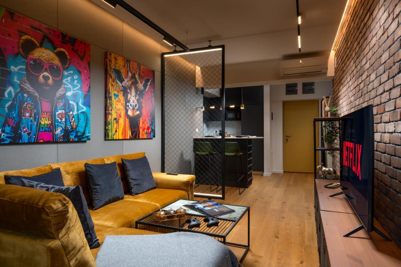 Brooklyn Studio - Aviatiei Park - Netflix - Parking Bukares Bagian luar foto
